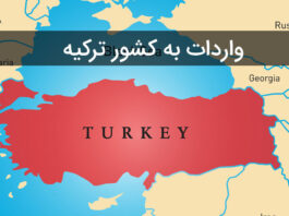 واردات به کشور ترکیه